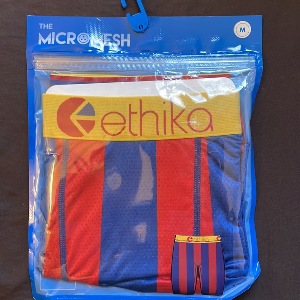Ethika men’s medium boxer shorts (3). micro mesh compression no rise. M - Picture 4 of 7